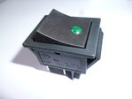Saeco Schalter Kippschalter, LED grün, 30x22mm